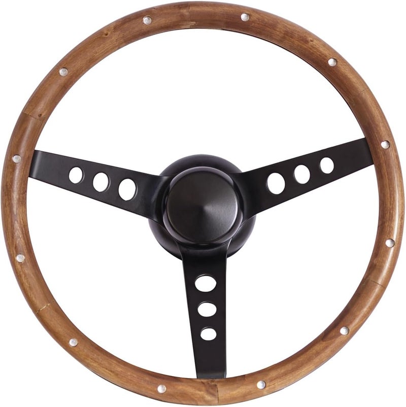 Grant 313 Classic Wood Steering Wheel - 15 Inch Vehicle Specific Fit - Image 1